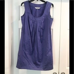Trina Turk casual shift dress in a periwinkle blue